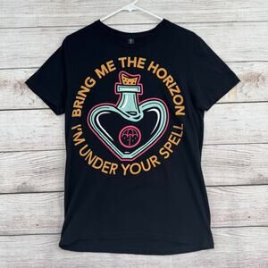 Bring Me the Horizon I'm Under Your Spell Short Sleeve T-Shirt Women's S Black